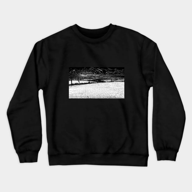 the storm Crewneck Sweatshirt by theblack futur